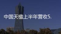 中国天楹上半年营收5.4亿元 环保设备业务增长208%